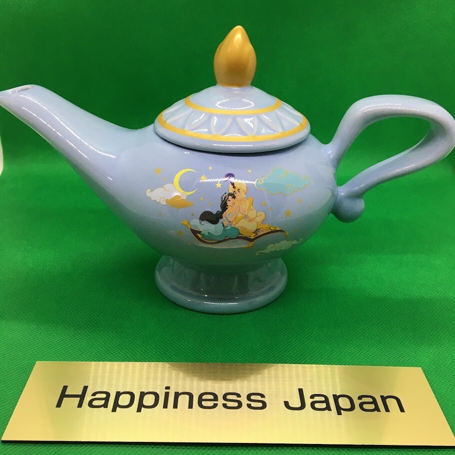 Aladdin Jasmine Magic Lamp Teapot Porcelain Tokyo Disney Resort