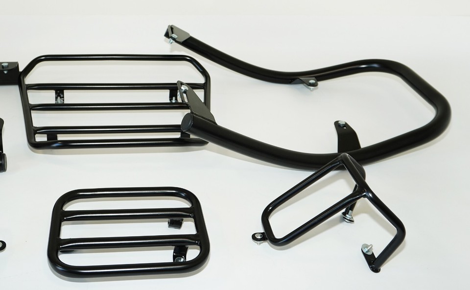 Sidecar Dnepr Set of 6 New Rear Bumper, Front Luggage Rack, Protective ...