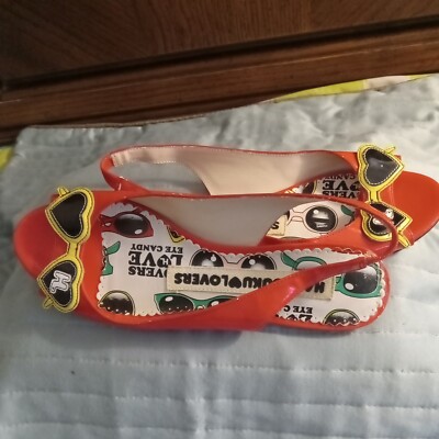 HARAJUKU LOVERS VERO CUOIO OPEN TOE FLATS SIZE 7 1/2M
