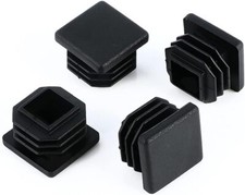 1.5 Inch 38 mm Square Plastic Plugs Tubing End Caps for Square Tubing Post 8
