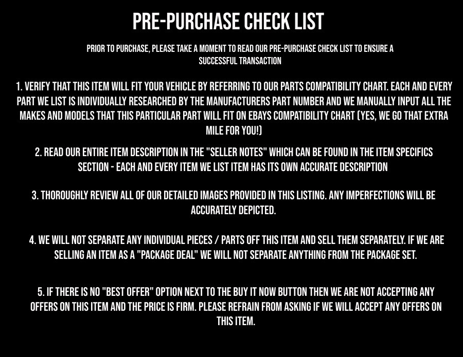 0611 HONDA CIVIC SI 2.0L K20Z3 / FUEL RAIL W/ 4 FACTORY FUEL INJECTORS