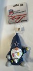 Dallas Cowboys Christmas Tree Holiday Ornament - Gnome with lights - Vinyl