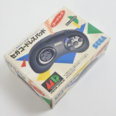 SEGA CORDLESS PAD SJ-6500 Boxed /No Receiver/ Good Condition For