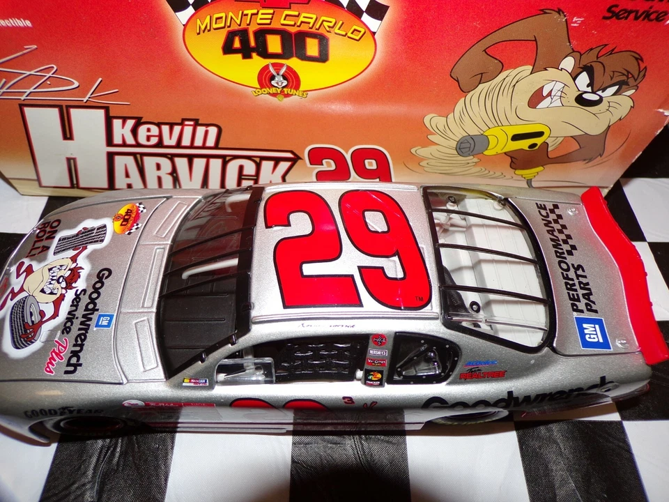Kevin Harvick #29 GM Goodwrench / Looney Tunes 1:24 Scala Azione Nascar 101722 - Immagine 3 di 4