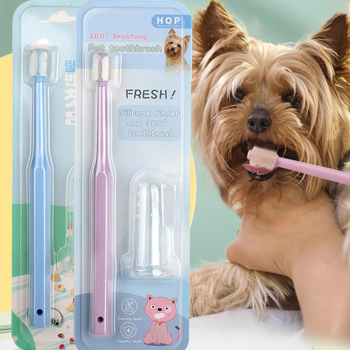 Standing dog on sale toothbrush