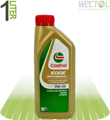Castrol EDGE Professional LL IV 0W-20 VW 508 00 / 509 00 Porsche C20 1 Liter