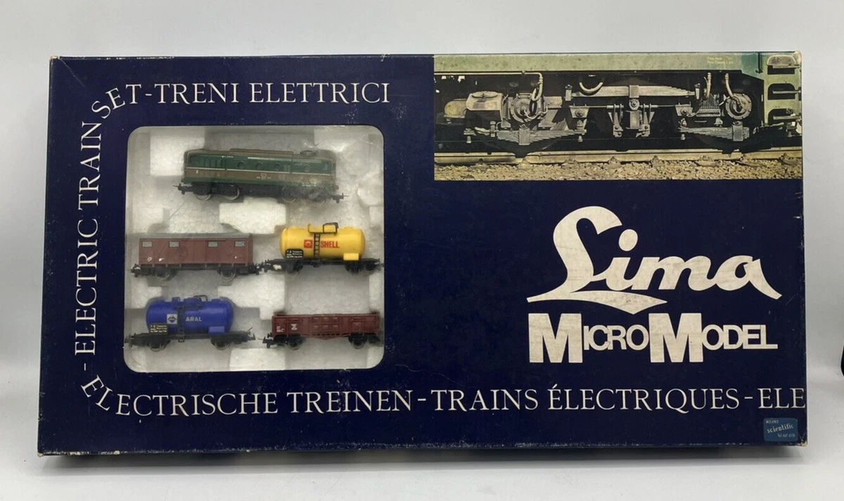 Lima Micro Model D341 Diesel FS - Wagon FS n° 301 - 302 (D'occasion) à