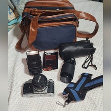 NIKON  VIVITAR EUC CAMERA FG NIKON LIGHT VIVITAR 52mm Zoom COMBO