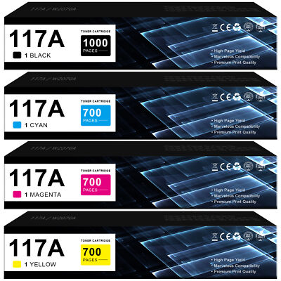 1-5 XXL Toner 117A W2070A für HP Color Laser 150a MFP 178nw 178nwg 179fnw