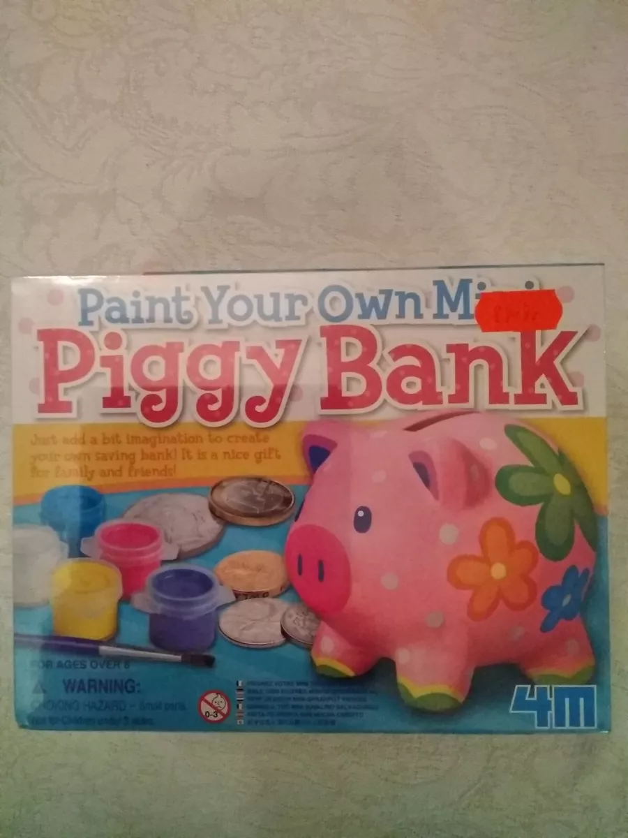 Decorate-Your-Own Piggy Bank