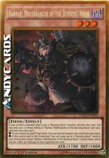 BARBAR, MALEBRANCHE OF THE BURNING ABYSS • Oro • PGL3 EN054 • 1Ed • YUGIOH!