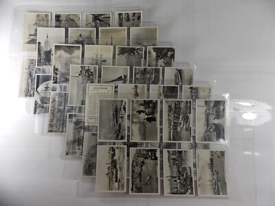 senior service cigarette cards Senior Service Cigarette Cards Coastwise 1939 Complete Set 48 in Pages