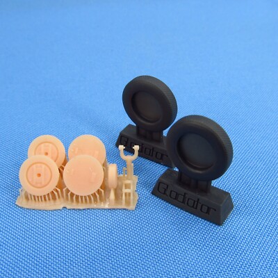 Gloster Gladiator Detailing sets Wheels (Roden, MI, I Love Kit) 1:48 MDR48247