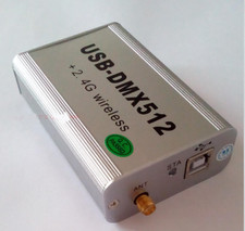 2.4G Wireless USB-DMX512 Console 3D Simulation Control LED Light PAR Controller