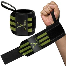 Jag Gear Weight Lifting Wrist Wraps Support Gym Power Exercise Bandage Straps
