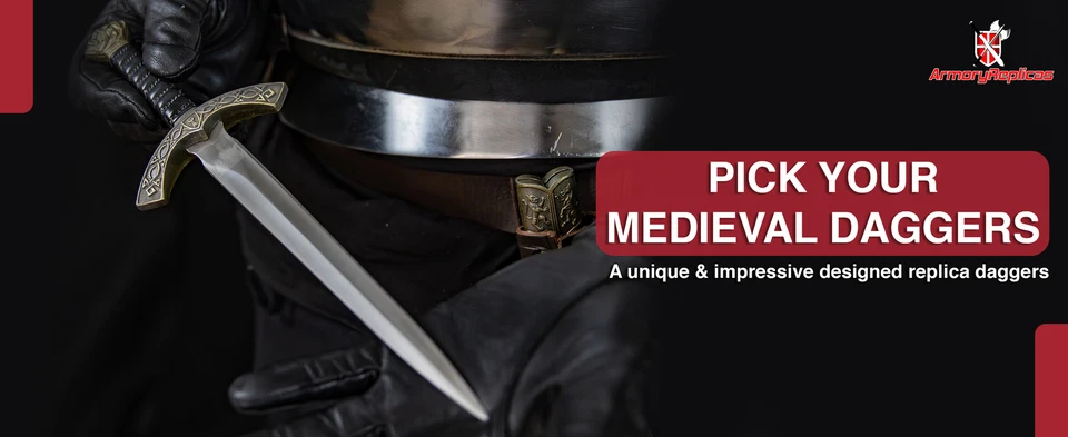 MEDIEVAL KNIGHT HISTORICAL SHORT SWORD FIXED BLADE DAGGER KNIFE w/ SCABBARD - Image 3 of 4