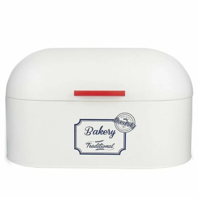 White Kitchen Bread Bins