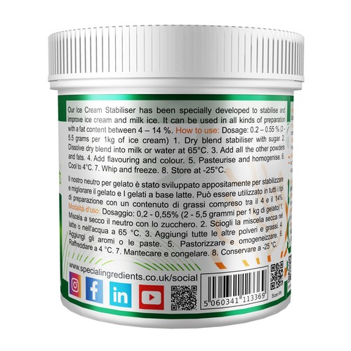 Ice Cream Stabiliser - Premium Quality Non-GMO Gluten Free Vegan Friendly - Picture 9 of 26