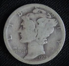 1928 S   Mercury Dime            (249)