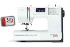 Bernette B38 Computerized Sewing Machine with Bonus Foot Kit