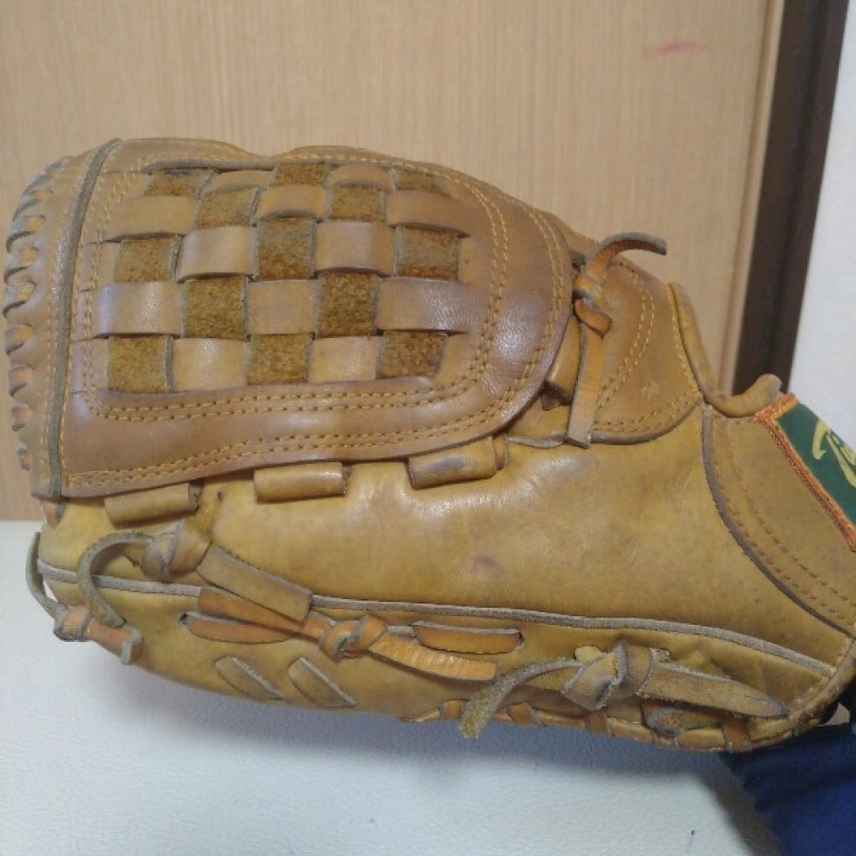 Free shipping! Mitsuwa Tiger Vintage General Hardball Glove, Koji Ota