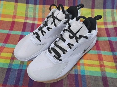 Nike Air Zoom Hyperace 3 Volleyball Shoe White Black FQ7074-101 US 8.5 Men's New
