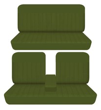 Fits 1965 To 1968 Plymouth Fury Iii 2door Front 50-50 And Rear Bench Seat Covers