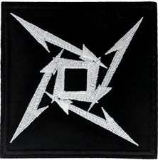 Metallica Patch, Metallica Embroidered Iron On Band Patch