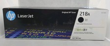 Genuine HP 218A Black LaserJet Toner Standard Cartridge  1300 pages - BLACK