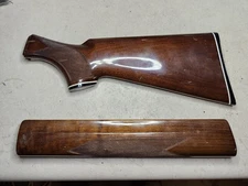 Vtg. Smith and Wesson 1000 20ga Walnut Wood Stock & Forend Set Checkered S&W 20