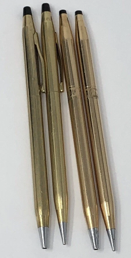 镀金废纸和回收十字笔铅笔 1/20 14k 12k 10k GF - 批量 4 件 — 第 2/4 张图片