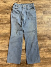 Vintage Maverick Jeans Size 27x30 Light Blue High Rise 70s 80s Cowboy Western