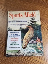 Sports Afield March 1964 - How to Catch Fish This Spring - World Record Shark
