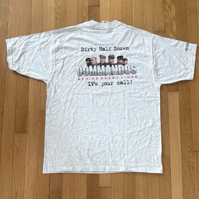 1998 Eidos Commandos PC Game Promo Shirt Large Behind Enemy Lines Rare