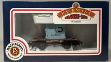 BACHMANN (33-327) Conflat w/ Blue AF Container ‘Door  To Door’ 