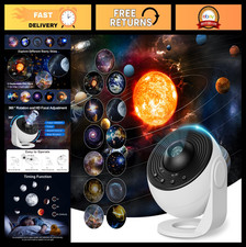 13-in-1 Galaxy Projector Star Light, Planetarium Night Light for Ceiling, 360  R