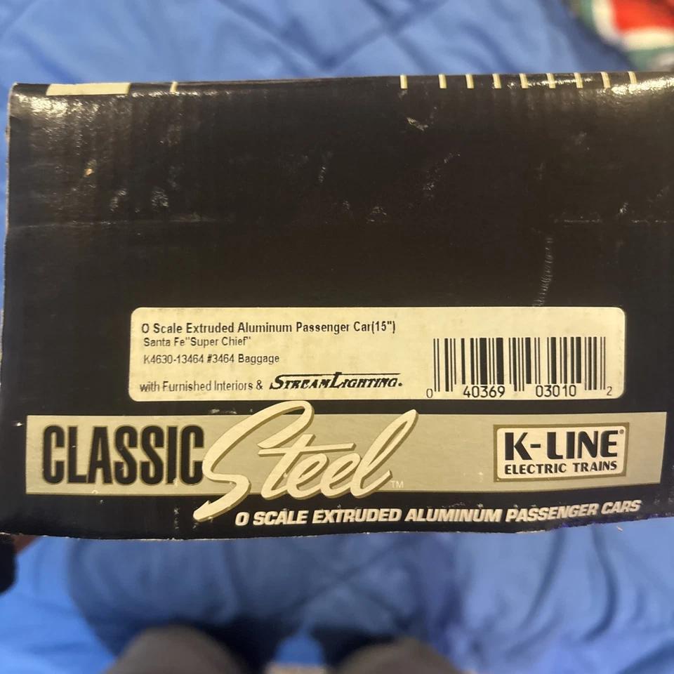 K-Line K4630-30503 Santa Fe Super Chief «Pleasure Dome» алюминиевый пассажирский как новый - Изображение 3 из 3