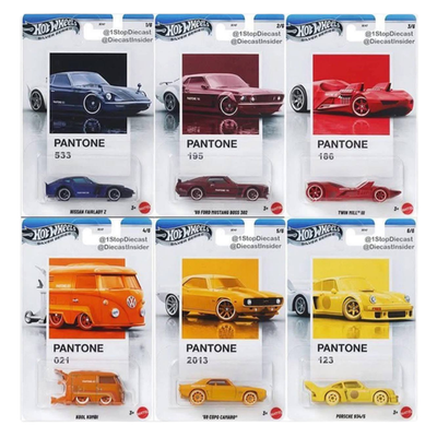 2025 Hot Wheels PANTONE Silver Series - Porsche, Kool Kombi (Ready