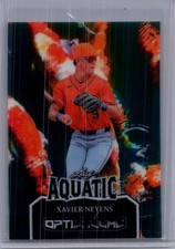 Xavier Neyens 2025 Leaf Optichrome Baseball 1/1 Pre Production Proof