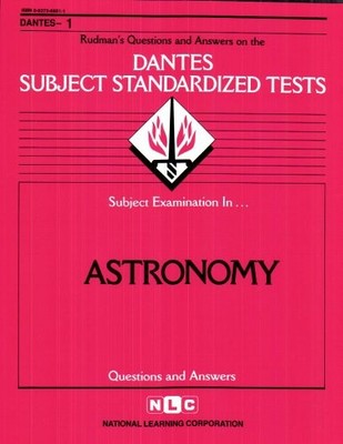 DSST ASTRONOMY (PASSBOOKS) (DANTES SUBJECT STANDARDIZED By Jack Rudman BRAND NEW