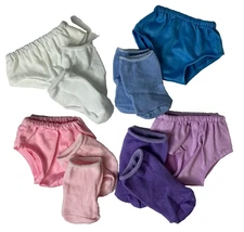 Socks & Underwear 8pc Set Fits 18" American Girl Doll Clothing