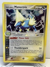 Team Aqua's Manectric 4/95 Team Magma vs Team Aqua Holo⭐️MINTY😱🔥 on eBay