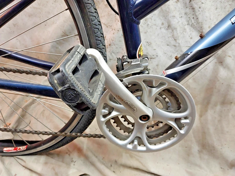 Bicicleta híbrida Trek Multitrack 7200 2005 15" pequeña Shimano SRAM Step-Thru Commuter~ Foto 3 de 4