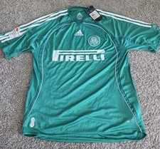 Palmeiras 2008 Adidas 16 Caio Home Jersey NWT Brazil Pirelli ClimaCool L