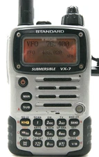 YAESU STANDARD VX-7 50/144/430MHz Triband Waterproof Radio Good Cond.