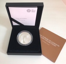 ~Simply Coins~ 2020 SILVER PROOF THE WHITE TOWER 5 POUND BOX COA