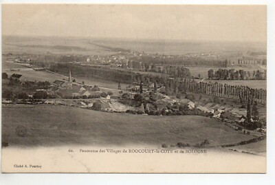 ROOCOURT LA COTE Haute Marne postcard 52 overview with Bologna 2