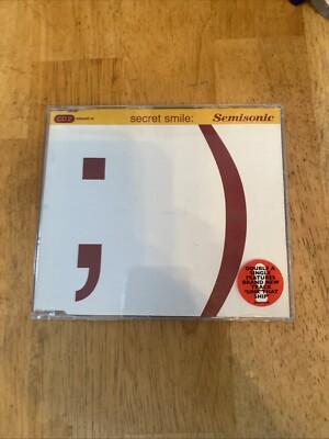 Semisonic Secret Smile UK Import 3 Track/ 1 Video Enhanced CD 1998 MCA Records