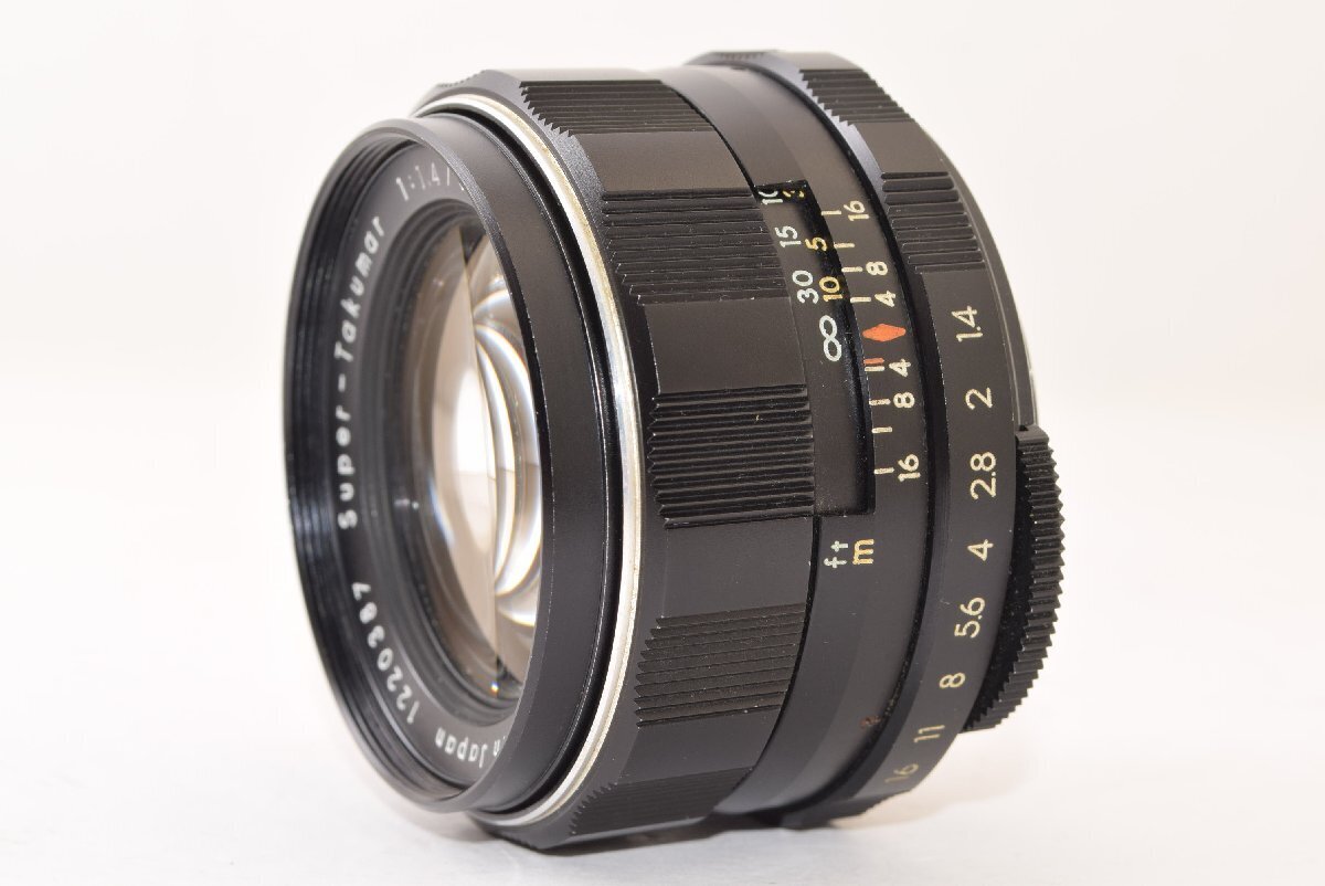 PENTAX SUPER TAKUMAR 50MM F1.4 M42 8-ELEMENT LENS STANDARD PENTAX SUPER TAKUMAR 50MM F1.4 M42 8-ELEMENT LENS STANDARD