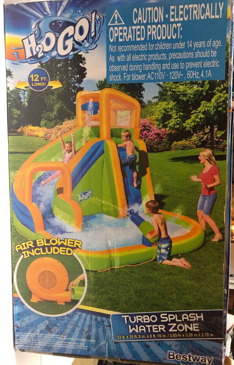 h2ogo inflatable pool